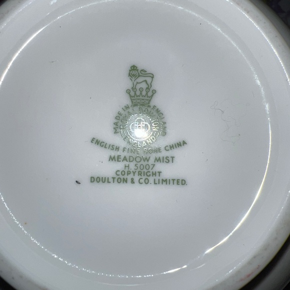 Royal Doulton Meadow Mist Creamer - Picture 9 of 12